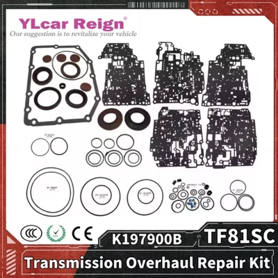 Kit de reconstrucción de revisión de transmisión automática TF81SC TF81-SC para FORD VOLVO CADILLAC Foto 1 de 4