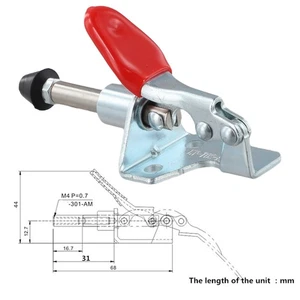 Ergonomic Clamps GH304EM for Sheet Metal Work and Welding Applications - Picture 1 of 12