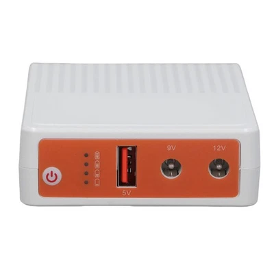 Uninterruptible Power Supply 8000mAh Mini UPS Battery Backup 5V USB 12V 9V DC - Image 1 of 4