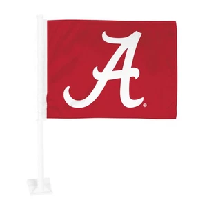 Alabama Crimson Tide Large 11" x 14" Auto Car, Truck or SUV Flag - Imagen 1 de 1