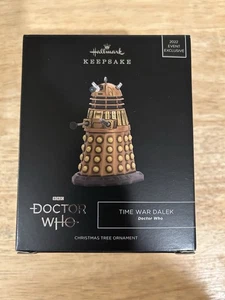 2022 SDCC Hallmark EXCLUSIVO DOCTOR WHO TIME WAR DALEK adorno de recuerdo LE 3000 - Imagen 1 de 10