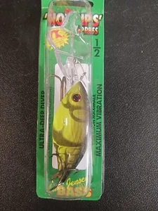 LUHR-JENSEN HOT LIPS EXPRESS - 1/2oz 6554-012-1420 Moss Back Craw - Picture 1 of 2