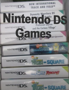 Nintendo DS 3DS Games Very Good Condition Tested Working Multi Listing - Picture 1 of 173