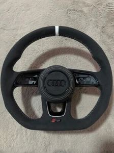 Alcantara Lenkrad Passend Für Audi A3 A4 A5 A6 A7 RS3 RS5 RS6 RS7 - Bild 1 von 1