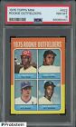 1975 Topps Mini #622 Rookie Outfielders w/ Fred Lynn Red Sox RC PSA 8 NM-MT