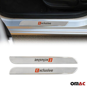 Door Sill Scuff Molding Exclusive Guard Cover Trim Digital Printed For Toyota