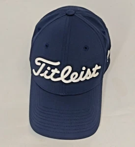 Titleist Tour Performance marineblau & weiß erhöhtes Logo Mütze verstellbar Golf Cap - Bild 1 von 6