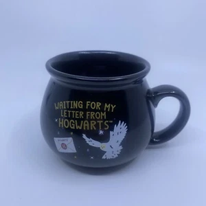 "Waiting For My Letter From Hogwarts"Harry Potter Cauldron Mug White Owl Hedwig - Picture 1 of 7