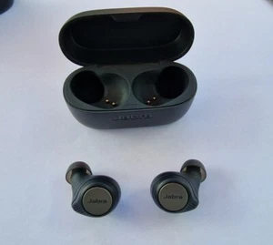 Jabra Elite Active 75t Earbuds black/silver CPB120 - VGC - Picture 1 of 5