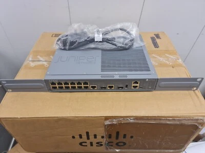 Juniper EX2200-C-12P-2G 12-Port PoE+ Gigabit Fanless Managed Switch With Bracket - Image 1 of 4
