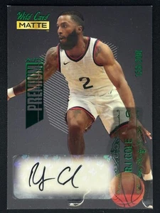 RJ COLE 2022 Wild Card Matte Green Premium Rookie RC Auto #/200 | UConn Howard - Bild 1 von 2
