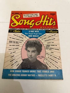 August 1958 Song Hits Magazine Leslie Caron - Picture 1 of 3