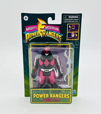 Mighty Morphin Power Rangers Pink Ranger 5" Retro Flip Head Action Figure 2021 - Image 1 of 4