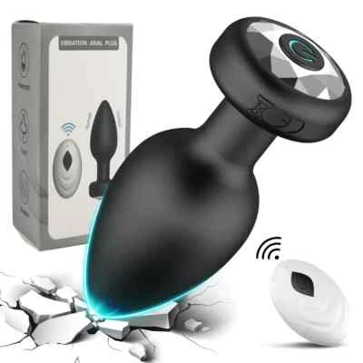 Plug Anale con Telecomando - Stimolatore Wireless Ricaricabile, Impermeabile - Immagine 1 di 4
