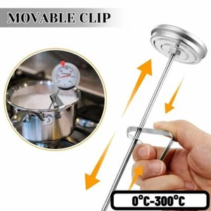 Candy Jam Meat Cooking Food Stainless Steel Thermometer Kitchen BBQ Probe 31.5cm - Picture 1 of 9