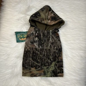 Cabela's Camo x Mossy Oak Hood Only Dry Plus Waterproof Breathable Outdoors NWT - Picture 1 of 5