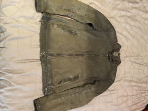 mens leather jacket size small - Picture 1 of 7