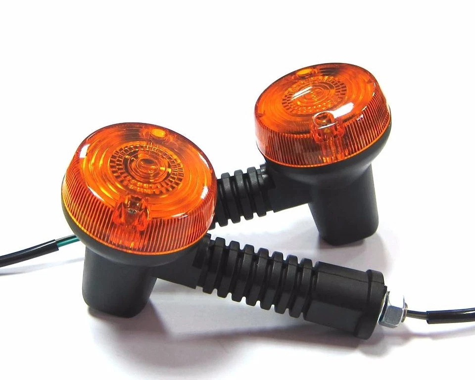 Par de luces intermitentes delanteras para Kawasaki KDX125 KDX250 KMX125 KMX200 NO - EE. UU. Foto 1 de 1