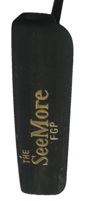 SeeMore FGP Black Center Shafted Blade Putter W/Headcover 33” RH - Image 1 of 4