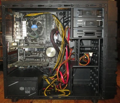 Pc Scheda Madre Asus H97-Plus Cpu i3 4150 3,5 Ghz Ssd Samsung 500 EVO Nvidia - Immagine 1 di 4
