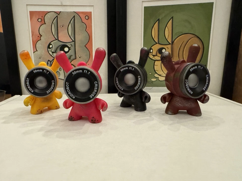 Kidrobot 3inch Dunny Cris Rose Surveillance Dunny Camera Head Pick 1 - Image 1 of 1