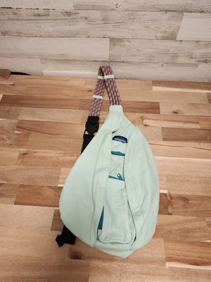 KAVU Pack холст через плечо веревки слинга сумка светло-зеленый рюкзак  - Изображение 1 из 4