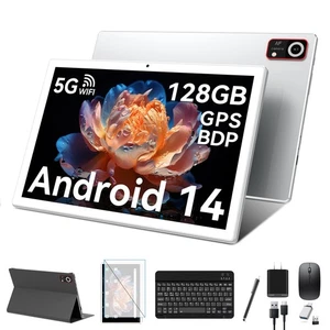 Android 14 Tablets 10 Inch, 5G WiFi Tablet Mit 8GB RAM+128GB ROM(1TB TF),2 in... - Picture 1 of 9