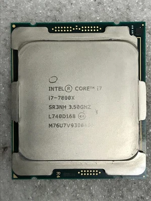 Procesador Intel Core i7-7800x / 3,50 GHz / CPU de 6 núcleos / SR3NH Foto 1 de 2