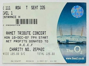 Led Zeppelin Original Used Concert Ticket O2 Arena London 10th Dec 2007 - Picture 1 of 1