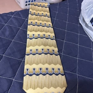 Carlos Devenezia Men’s Necktie Geometric Design Unique - Picture 1 of 4