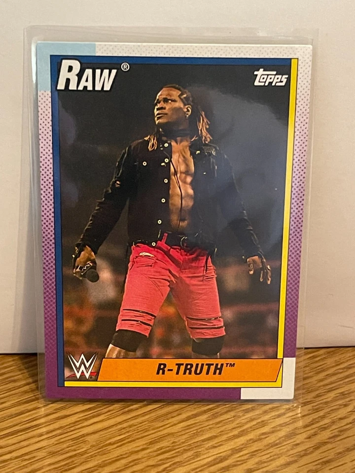 2021 Topps Heritage WWE RAW - #38 R-TRUTH - Image 1 of 2
