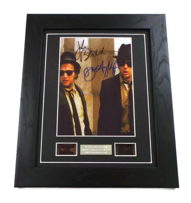 LUCKY MONKEY GIFTS BLUES BROTHERS GIFT Signed PREPRINT BLUES BROTHERS RARE FILM CELLS MEMORABILIA