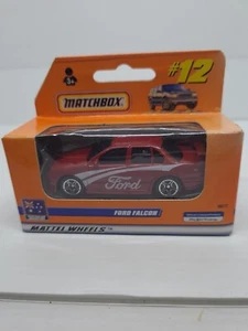 Vintage 1999 MATCHBOX SUPERFAST #12 FORD FALCON Red Coca Cola NEW IN BOX 96072  - Picture 1 of 9