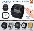 Collection bague de montre Casio lot complet de 5 capsules jouet 18,7 mm Japon