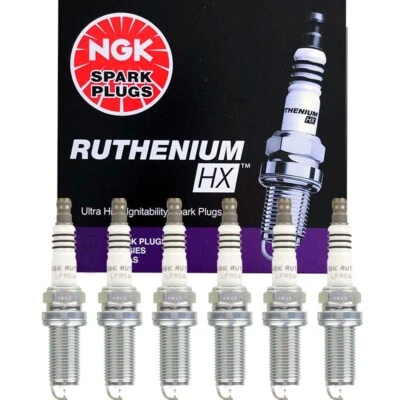 Bujías NGK Ruthenium HX 6 PIEZAS para Infiniti FX35 G35 M35/4Runner Tundra V6 Foto 1 de 4