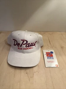 DePaul Blue Demons Vintage Sports Specialties Script Snapback Cap Hat - Picture 1 of 5