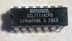 Intersil ICL7111ACPD 7111A - RARE ! - NOS - Picture 1 of 1