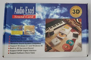Audio Excel AV-310 ISA Soundkarte (CMI8330, retro, 1998, OVP) - Bild 1 von 10