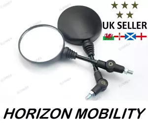 COPPIA SPECCHIETTI RETROVISORI PIEGHEVOLI HORIZON MOBILITY SCOOTER. CONSEGNA GRATUITA IL GIORNO SUCCESSIVO! - Foto 1 di 4