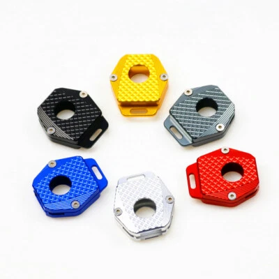 Cubierta de llave de llavero de orificio redondo de aluminio CNC para Honda 125 250 CB CL CBR MT Magna Foto 1 de 2