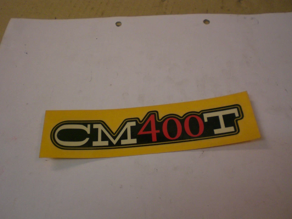 Carenado lateral emblema Honda CM400T nuevo original Honda Foto 1 de 1