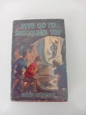 Five Go to Smuggler's  Top 1948 Second Impression By Enid Blyton - Image 1 of 4