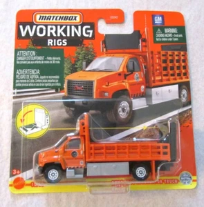 Matchbox Working Rigs GMC 3500 ATTENUATOR TRUCK ~ NIP - Picture 1 of 1