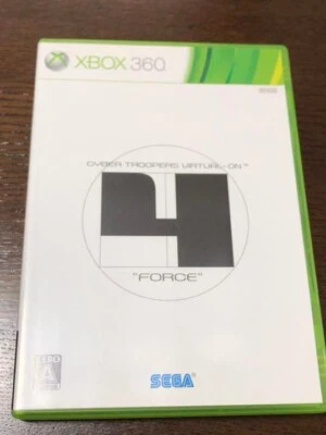 Xbox360 Game Cyber Troopers VirtualOn Force Japanese Tested Genuine - Image 1 of 3