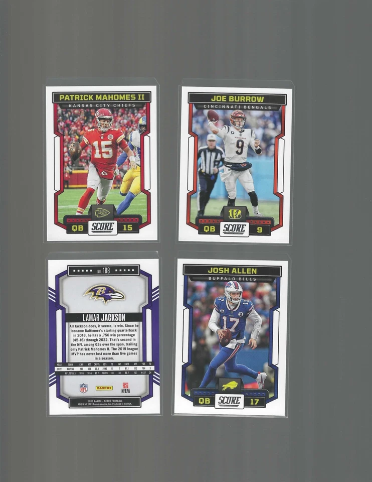 2023 Score Football - Vets - Stars - Complete Your Set - Image 1 of 1