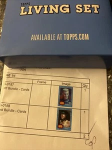 SEALED 2021 Topps Star Wars Living Set #187 & 188 - ALEXSANDR KALLUS - MALAKILI - Picture 1 of 3