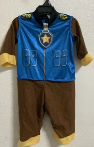 ⚡️Paw Patrol Chase Costume Talking Toddler Jumpsuit Set (2T-3T) ⚠️Suit Only👈 - Picture 1 of 3