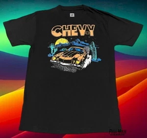 Nueva camiseta Chevy Chevrolet Años 70 auto clásico para hombre retroceso - Imagen 1 de 2