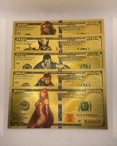 Collectible Gold Foil/Plated Marvel X-Men Bill - Picture 1 of 10