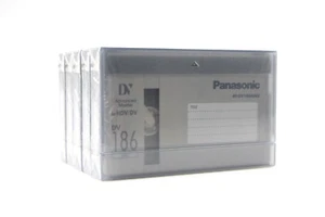 5er Set Panasonic Digital Video Kassette Band AY-DV186AMQ, 186MIN - Bild 1 von 5